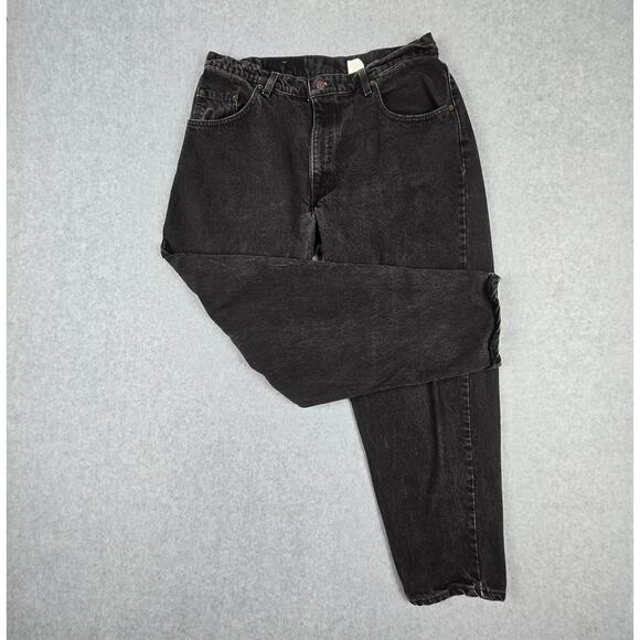 Vintage 1994 Levi's 560 Jeans Mens Size 34x30 Loose Fit Tapered Leg Black - Picture 1 of 16